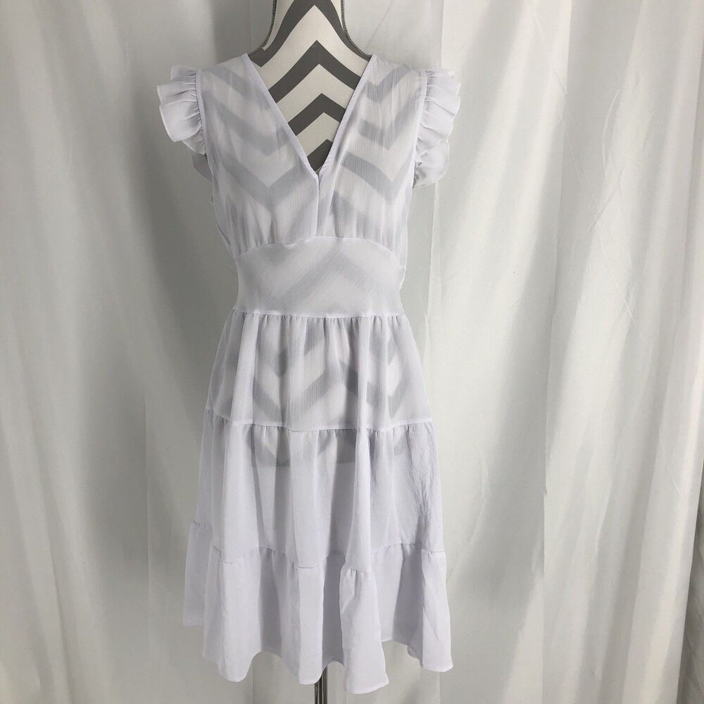 Made with Love Women’s Dress White Size Medium